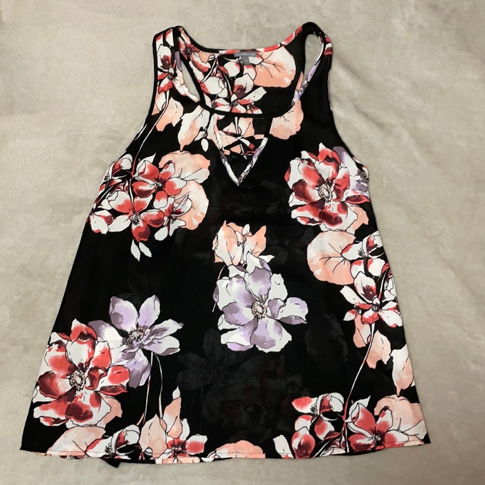 Floral tank top